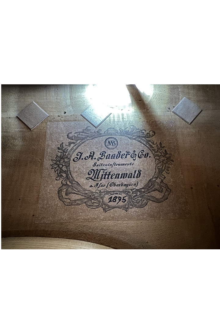 Baader J.A. & Co. - Mittenwald anno 1895 - C-266